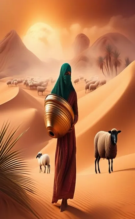 Picture for page 9 of Adila and the Sirocco's Embrace