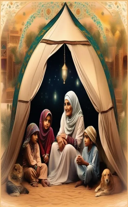 Picture for page 12 of Adila and the Sirocco's Embrace