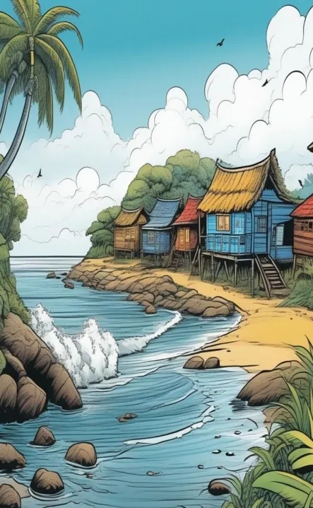 Picture for page 2 of Amani and Nia Defend Africa's Shores