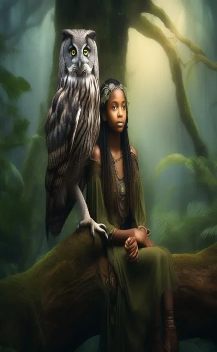 Picture for page 4 of Amina and the Elephant Oracle