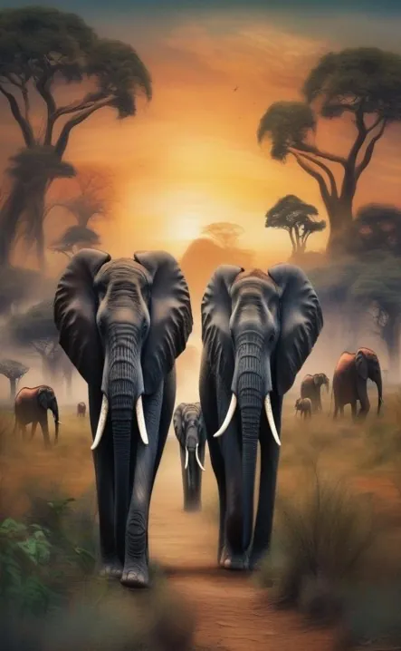 Picture for page 11 of Amina and the Elephant Oracle