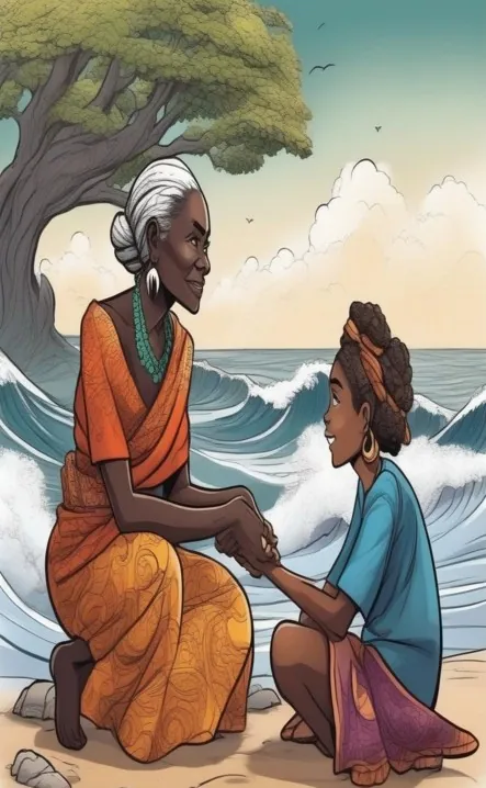 Picture for page 4 of Ayana and the Rescue of Seashell Bay