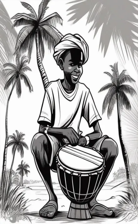 Picture for page 13 of Juma and the Cyclone