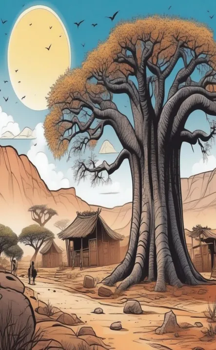 Picture for page 2 of Kwame and the Sand-Dam