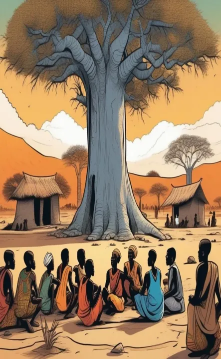 Picture for page 4 of Kwame and the Sand-Dam