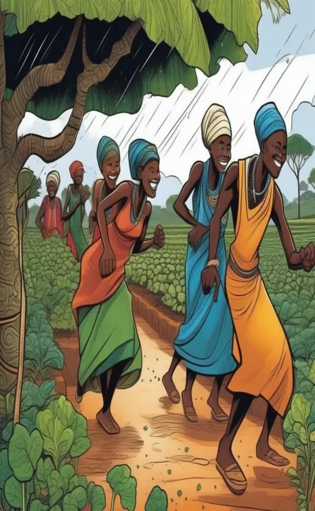 Picture for page 13 of Kwame and the Sand-Dam