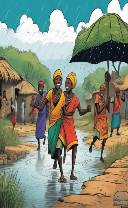 Picture for page 14 of Kwame and the Sand-Dam