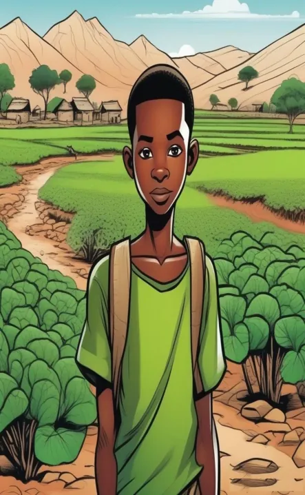 Picture for page 15 of Kwame and the Sand-Dam