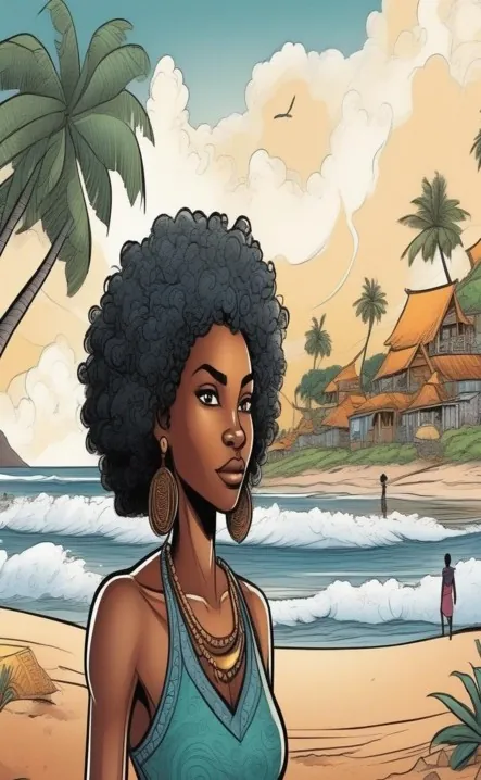 Picture for page 2 of Lila and the Mermaids Fight Rising Seas
