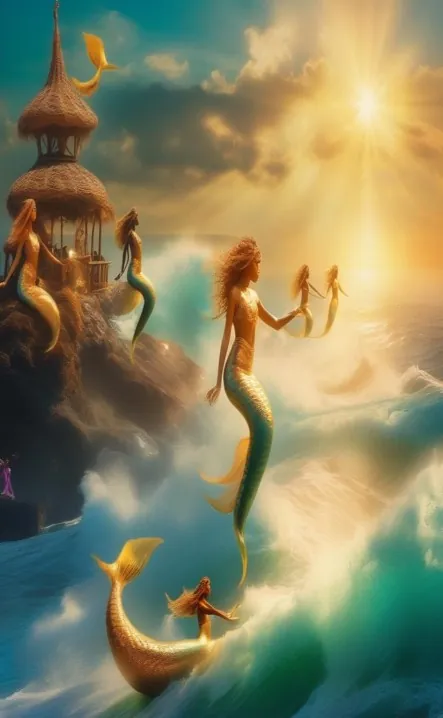 Picture for page 7 of Lila and the Mermaids Fight Rising Seas