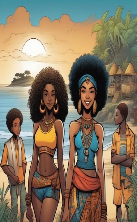 Picture for page 14 of Lila and the Mermaids Fight Rising Seas
