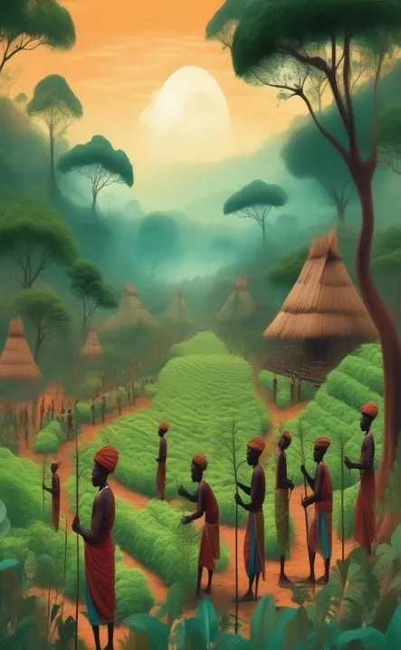 Picture for page 9 of Malik and the Rainbow Songbird