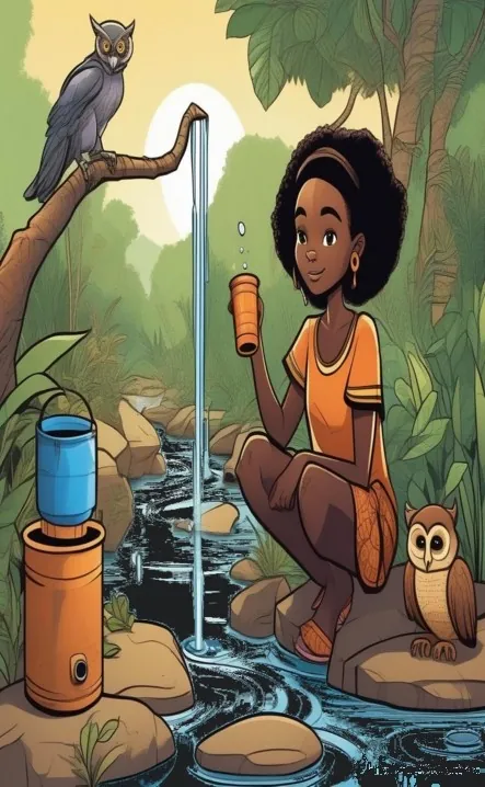 Picture for page 4 of Zara and the Aqua-Cleaner