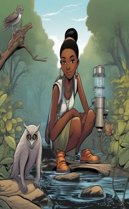 Picture for page 5 of Zara and the Aqua-Cleaner