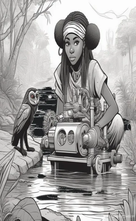 Picture for page 6 of Zara and the Aqua-Cleaner