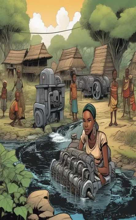 Picture for page 7 of Zara and the Aqua-Cleaner