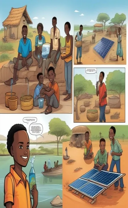 Picture for page 9 of Zara and the Aqua-Cleaner