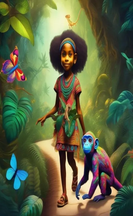 Picture for page 6 of Zara's Quest for the Last Golden Bee