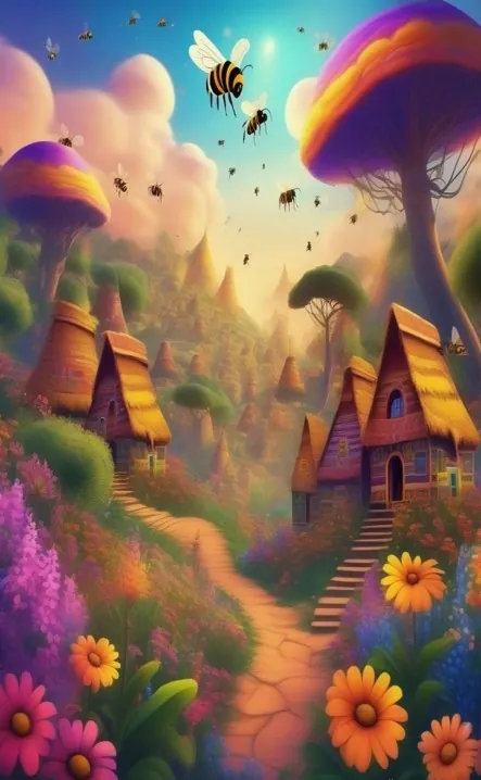 Picture for page 12 of Zara's Quest for the Last Golden Bee